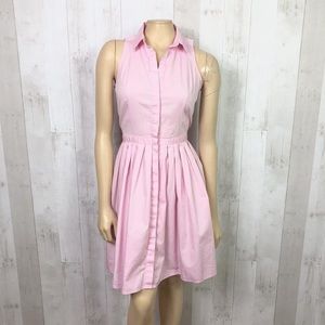 NWT Ann Taylor Cotton PINK Dress 👗